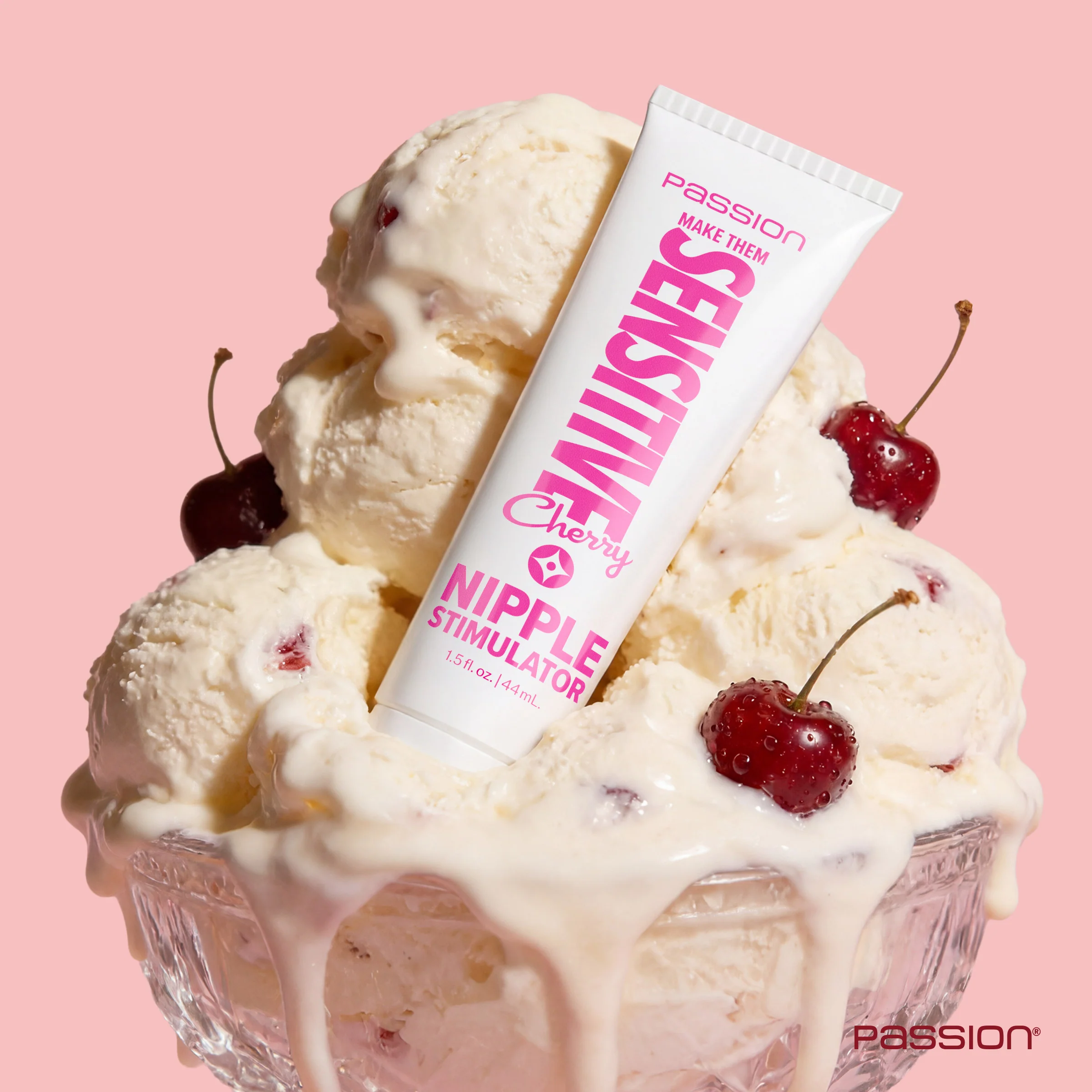 1.5oz Make Them Sensitive Cherry Nipple Stimulator