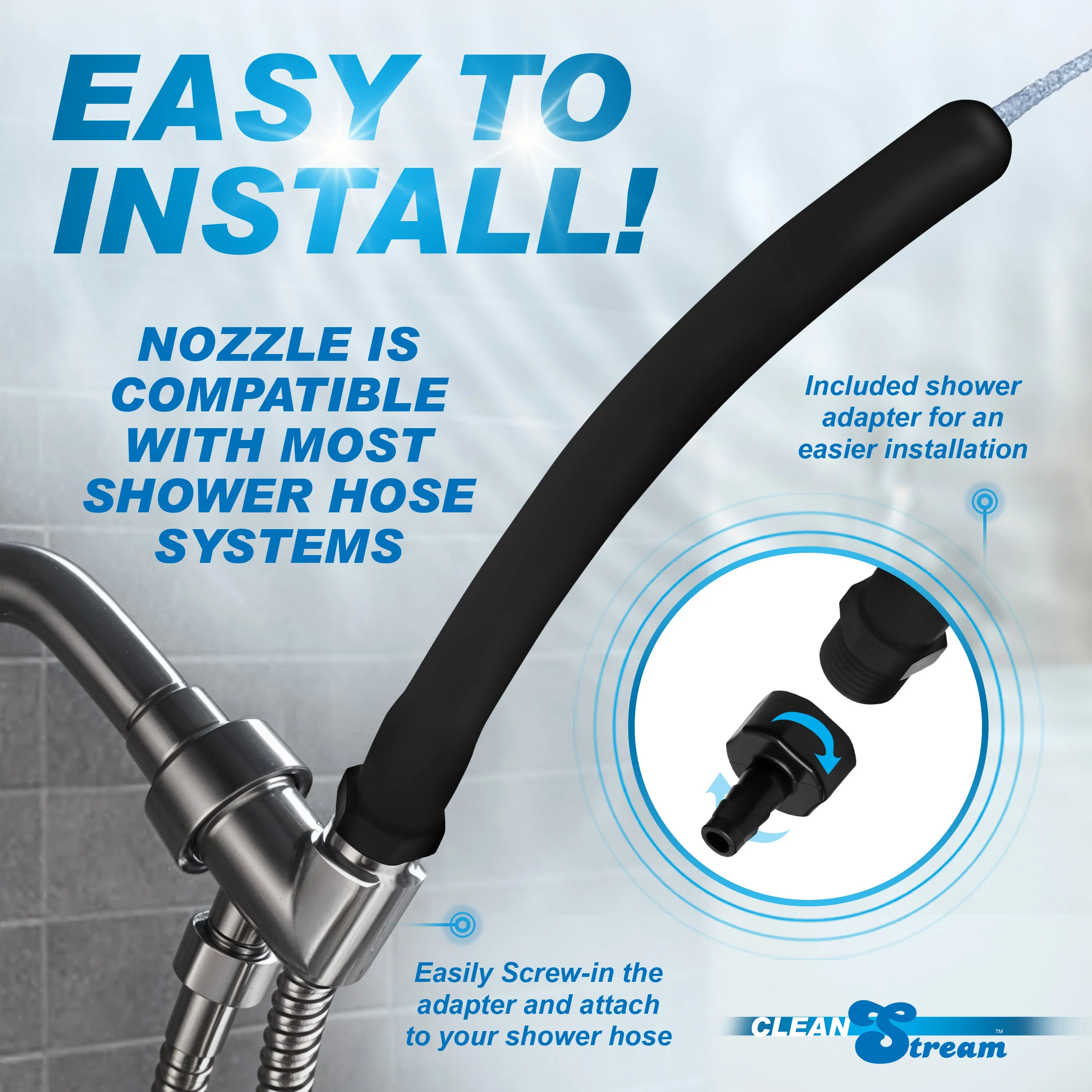 CleanStream 10 Inch Silicone Nozzle Attachment - Image 5