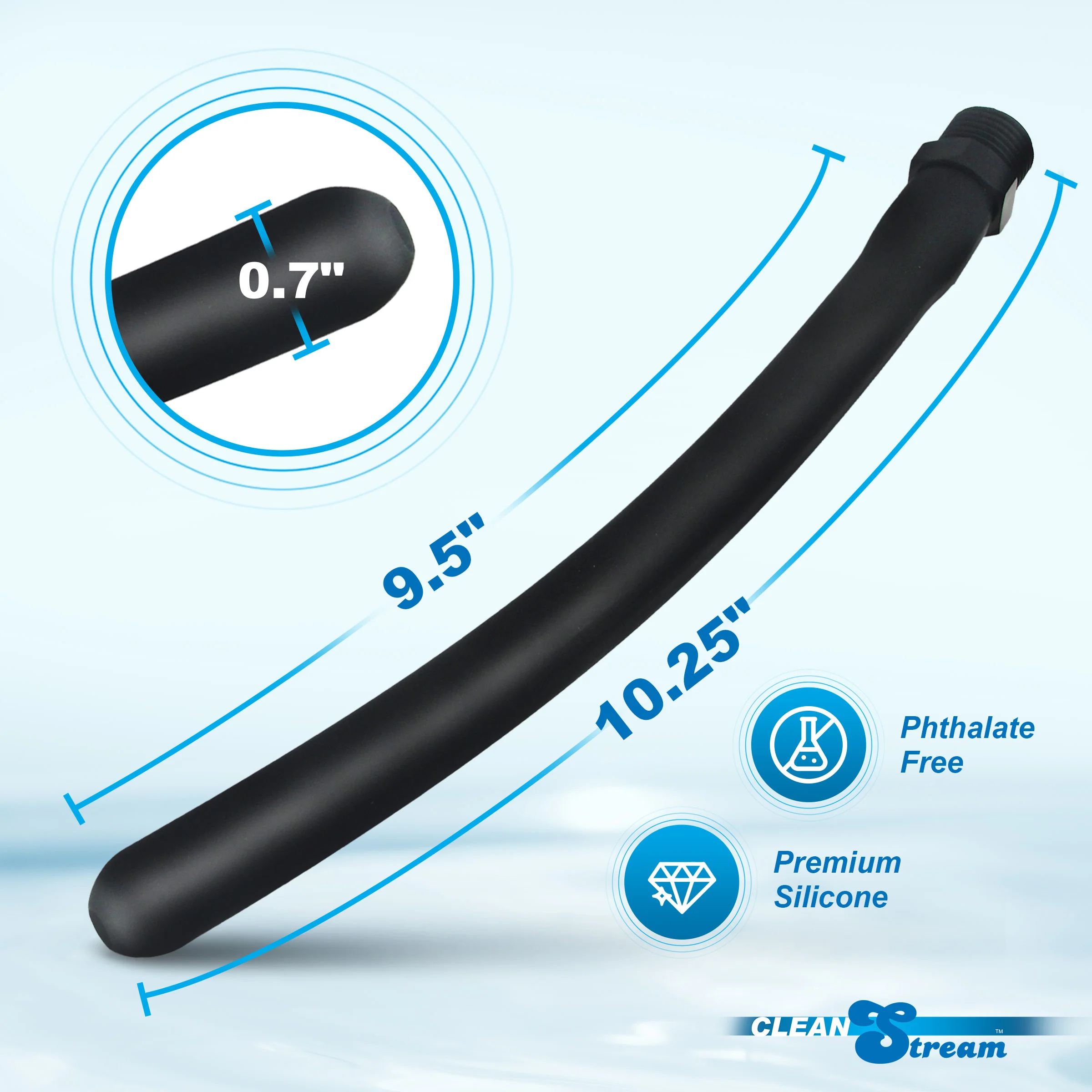 CleanStream 10 Inch Silicone Nozzle Attachment - Image 7
