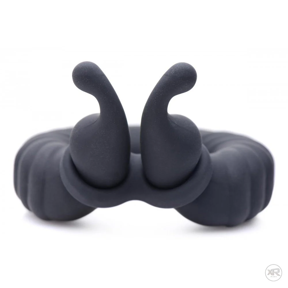 10X Cobra Dual Stimulation Silicone Cock Ring - Image 4