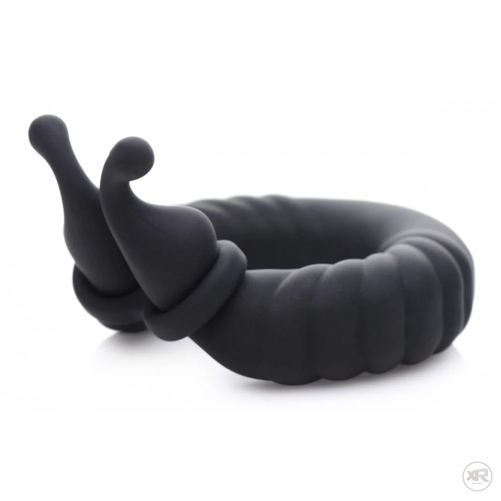 10X Cobra Dual Stimulation Silicone Cock Ring - Image 5