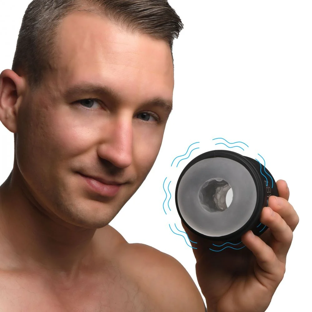 10X Cyber Stroke Vibrating Masturbator - Image 2