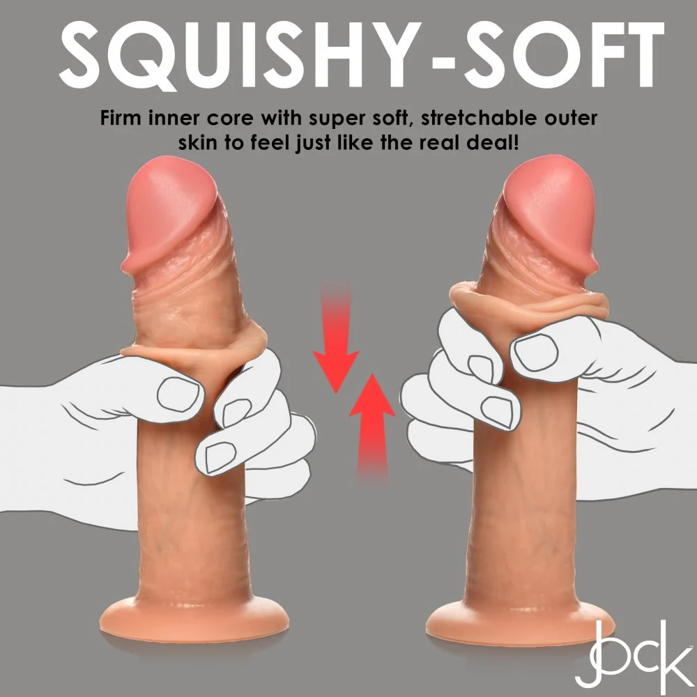 10X Real Skin 8 inch Vibrating Dildo - Image 8
