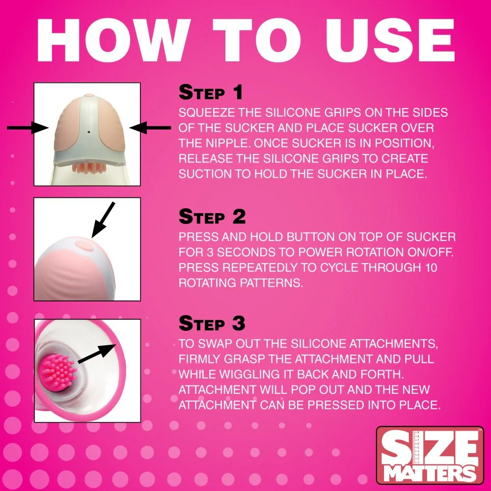 10X Rotating Nipple Suckers - Image 4