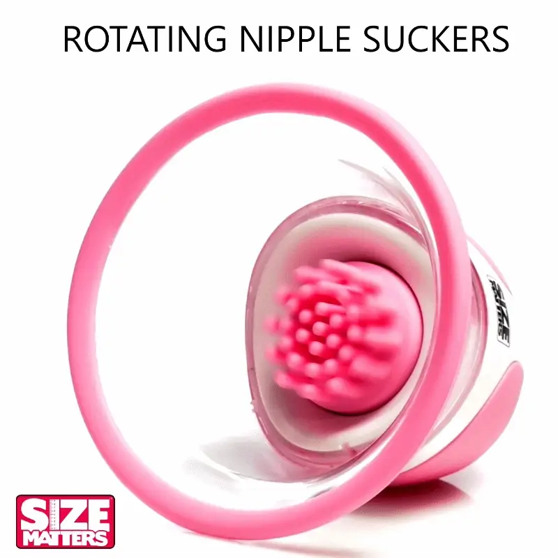 10X Rotating Nipple Suckers with 4 Attachments - Image 2