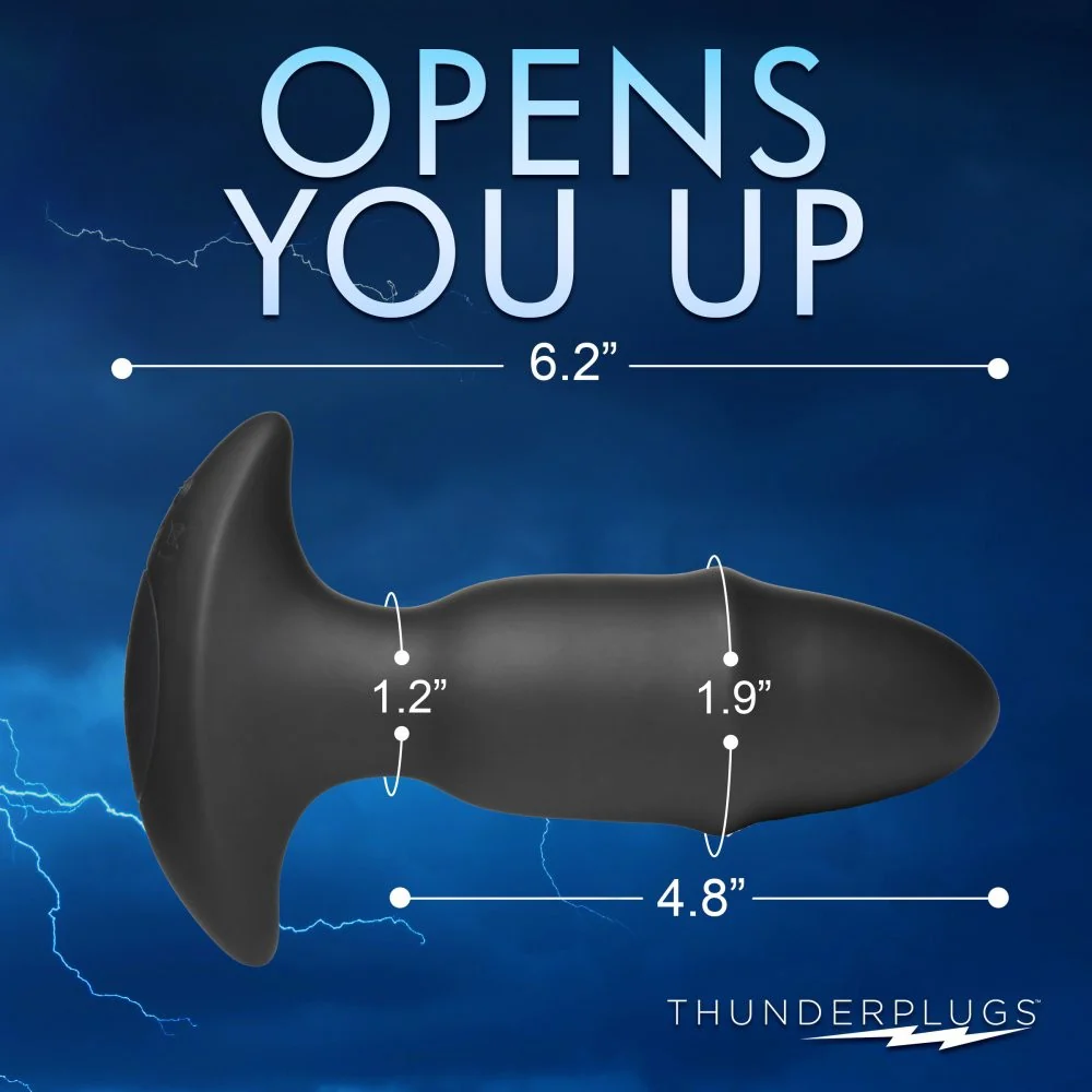 10X Sliding Ring Silicone Missile Plug with Remote - Image 3