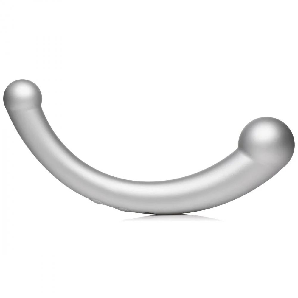10X Vibra-Crescent Vibrating Silicone Dual-Ended Dildo - Image 10