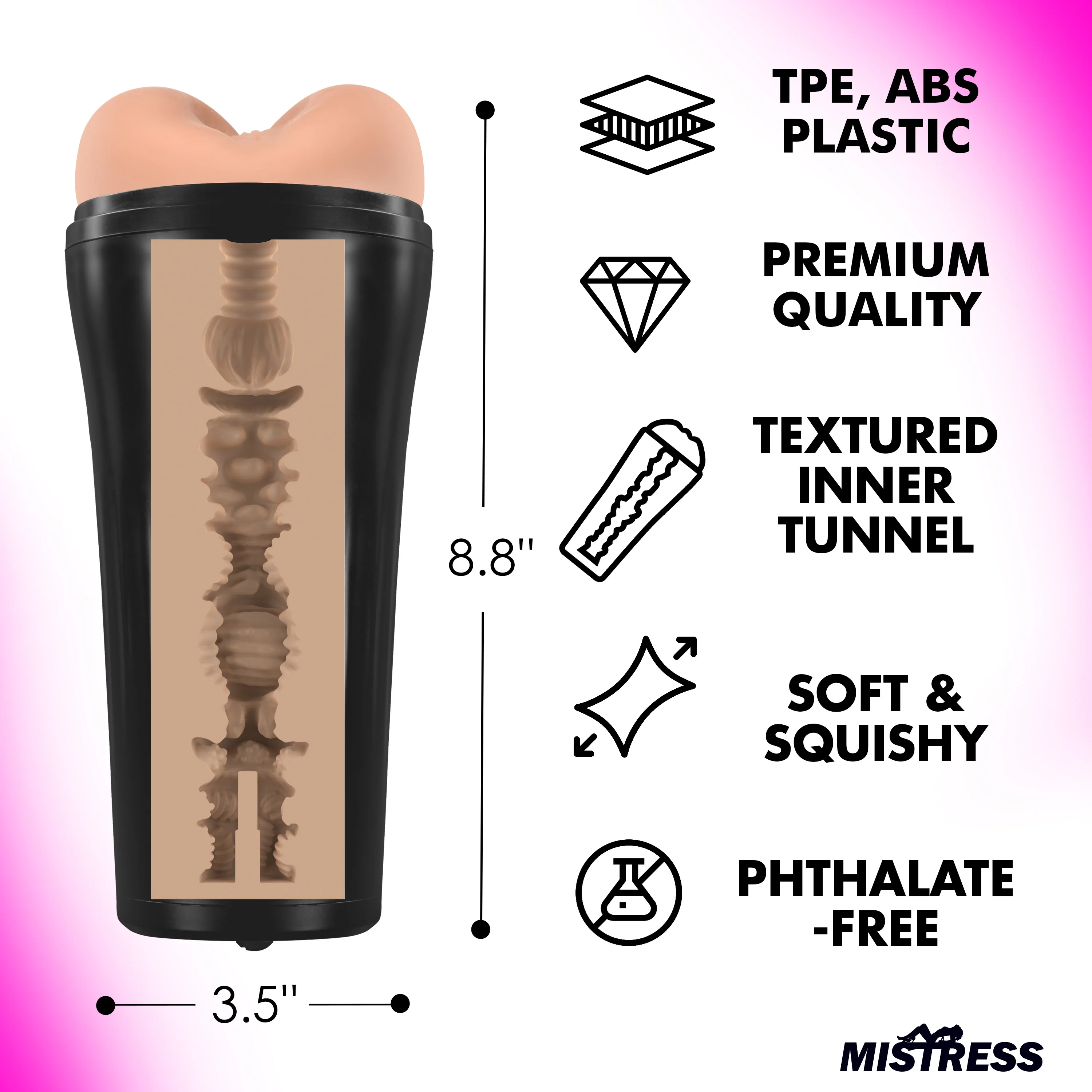 10X Vibrating Ass Masturbator - Image 6