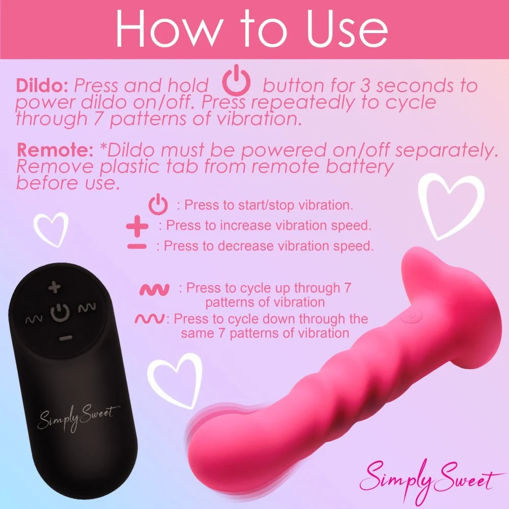 21X Vibrating Ribbed Silicone Dildo - Image 9