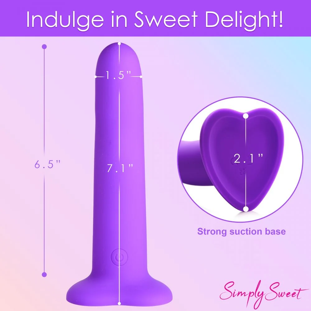 21X Vibrating Wavy Silicone Dildo - Image 5