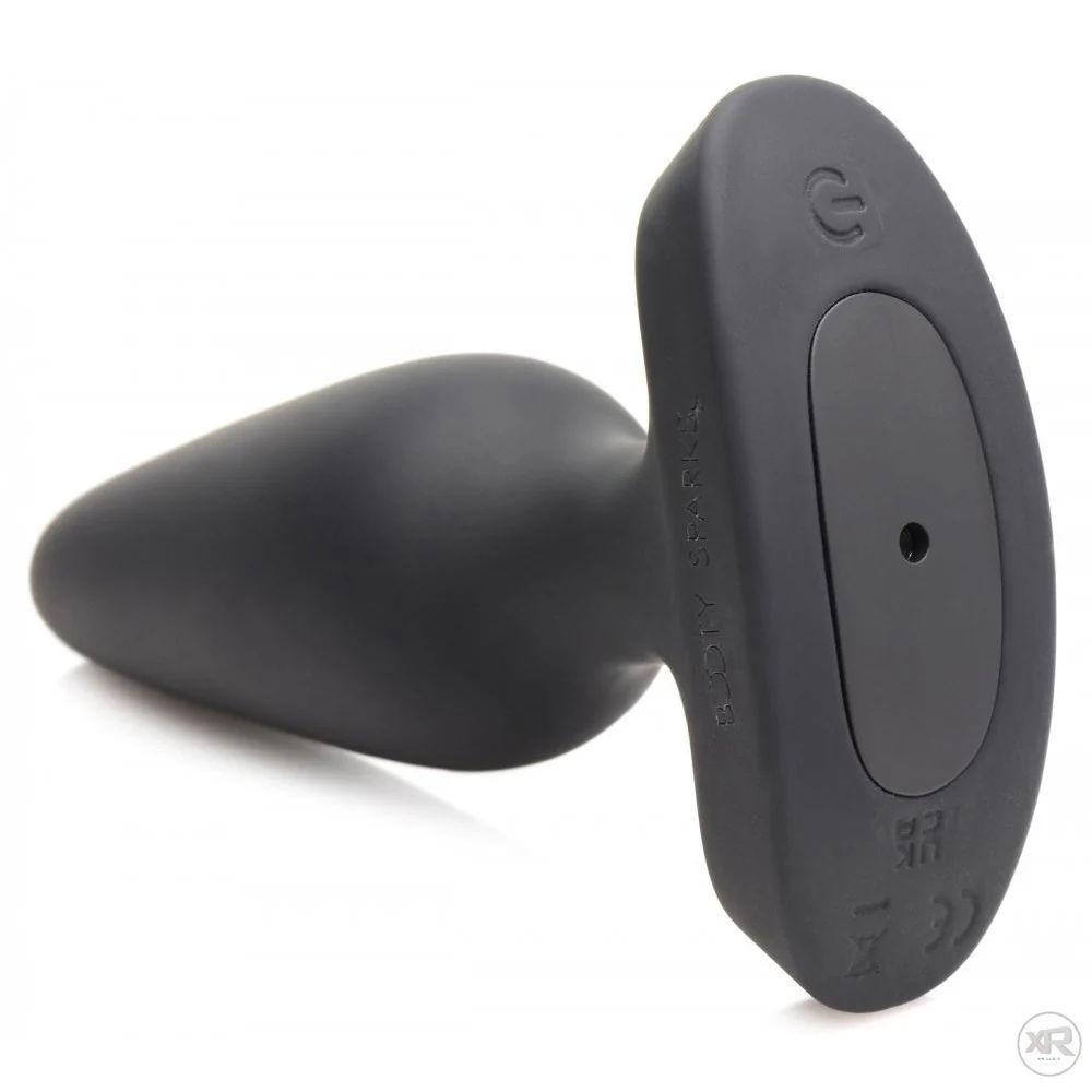 28X Laser Heart Silicone Anal Plug with Remote - Image 9