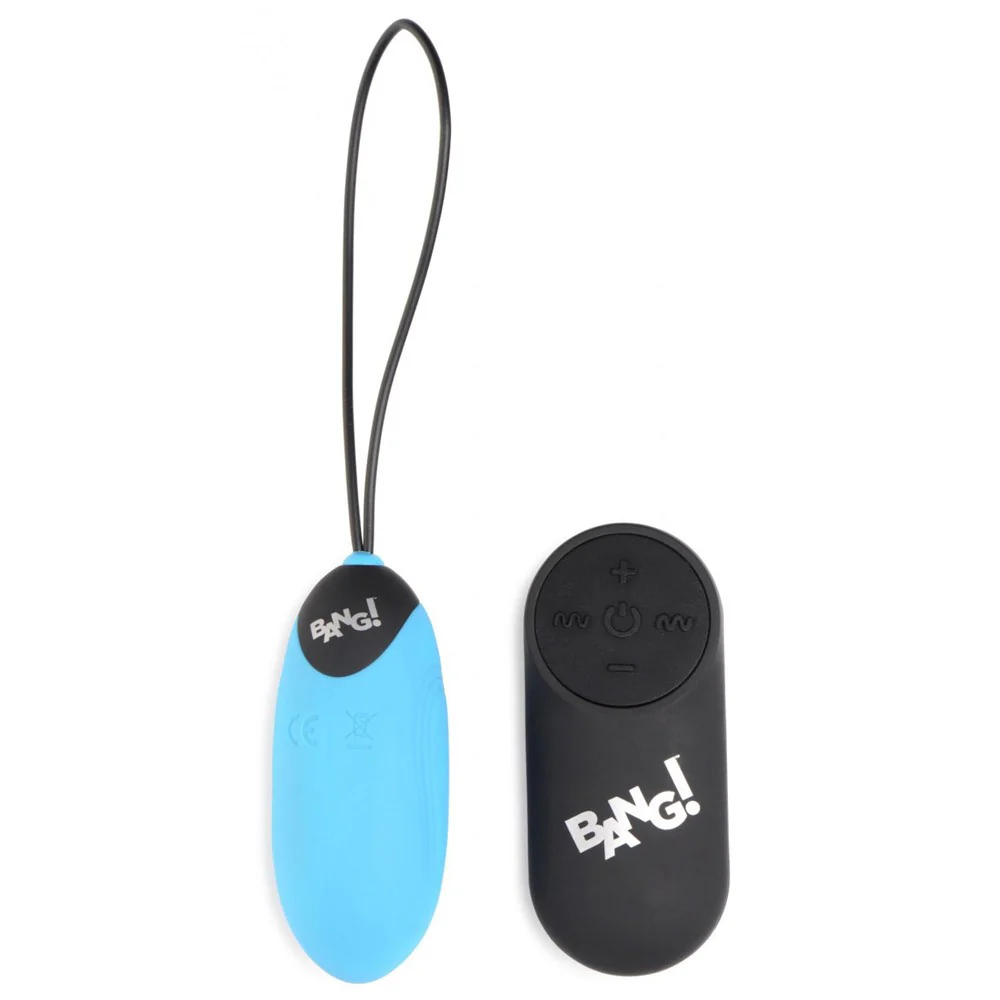 28X Nubbed Silicone Vibrating Egg with Remote Control - Image 3