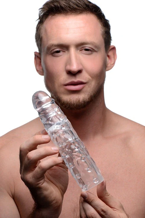 3 Inch Clear Penis Enhancer Sleeve - Image 2