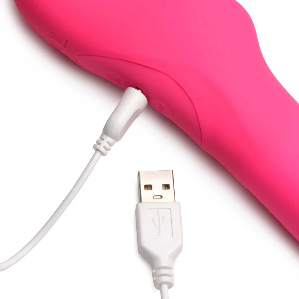 30X Thrusting and Vibrating Strapless Strap-On With Remote Control - Image 3