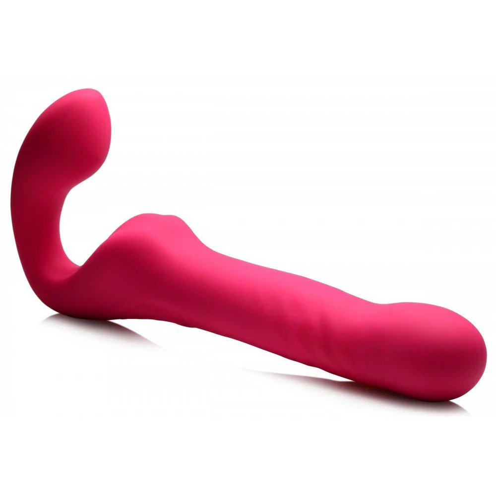 30X Thrusting and Vibrating Strapless Strap-On With Remote Control - Image 6