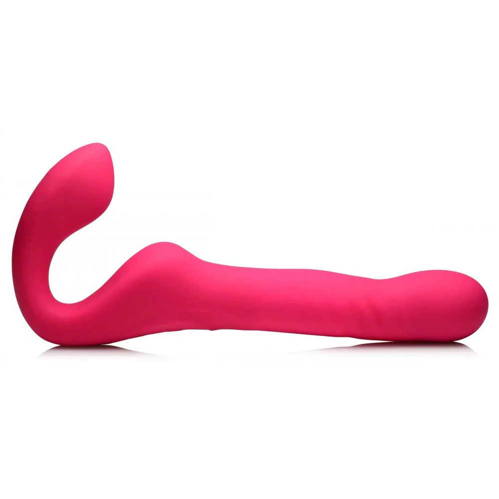 30X Thrusting and Vibrating Strapless Strap-On With Remote Control - Image 7