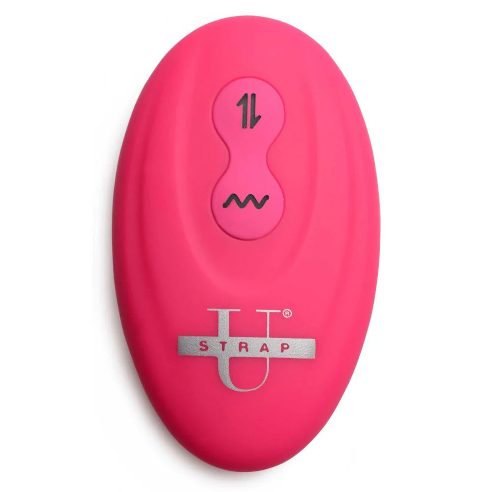 30X Thrusting and Vibrating Strapless Strap-On With Remote Control - Image 9