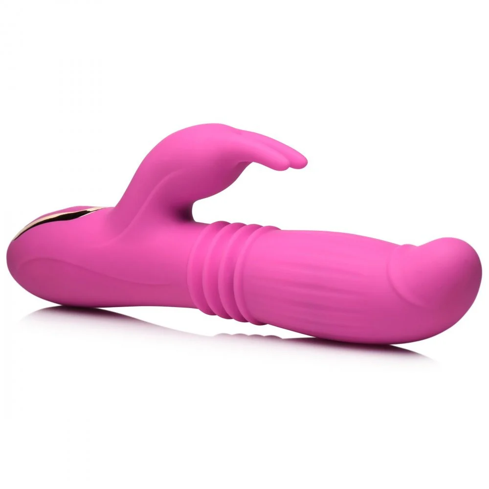 35X Lil Swell Thrusting and Swelling Silicone Rabbit Vibrator - Image 8