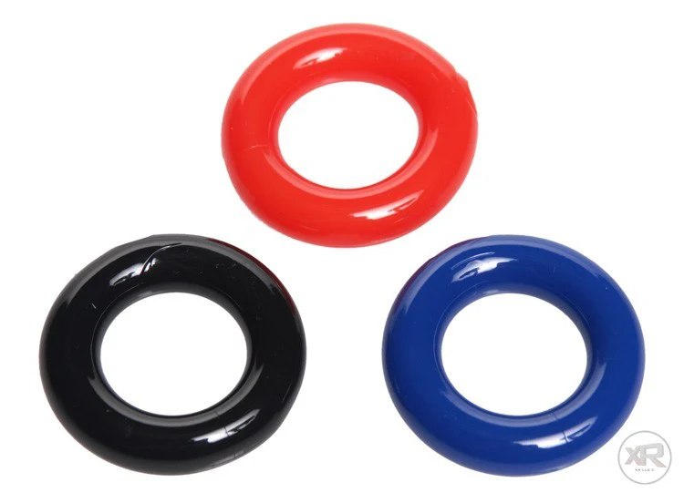 3pk Stretchy Cock Ring Set - Image 2