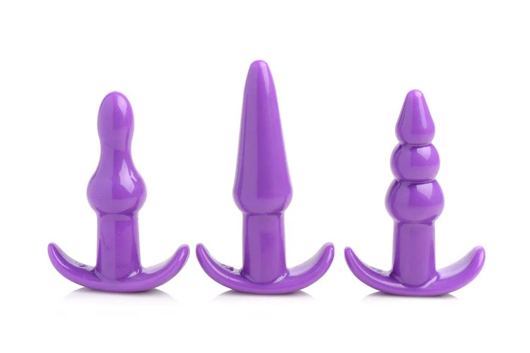 4 Piece Vibrating Anal Plug Set - Image 4