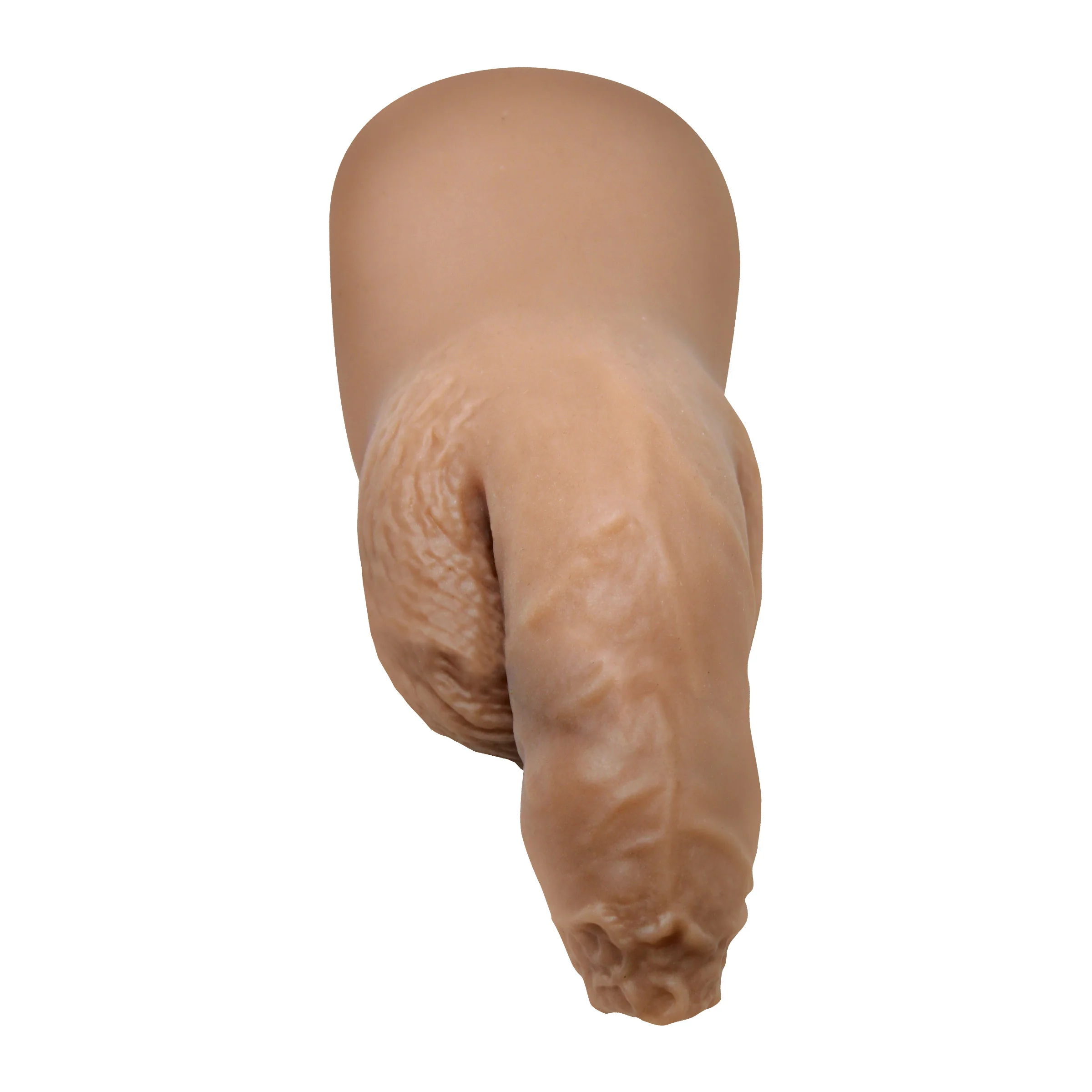5.1" Uncut Silicone Packer Dildo - Image 6