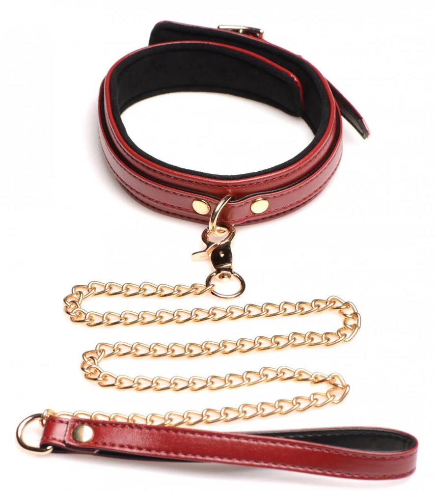 6 Piece Burgundy Bondage Set - Image 10