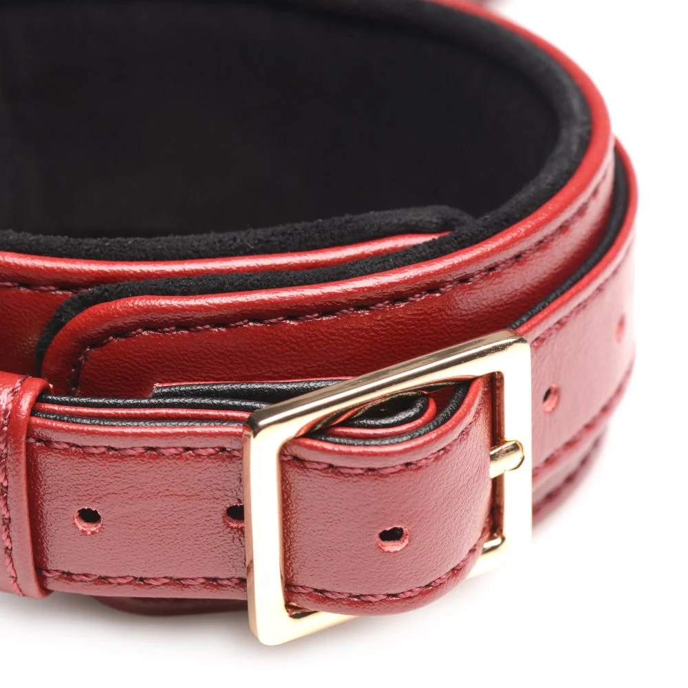 6 Piece Burgundy Bondage Set - Image 11