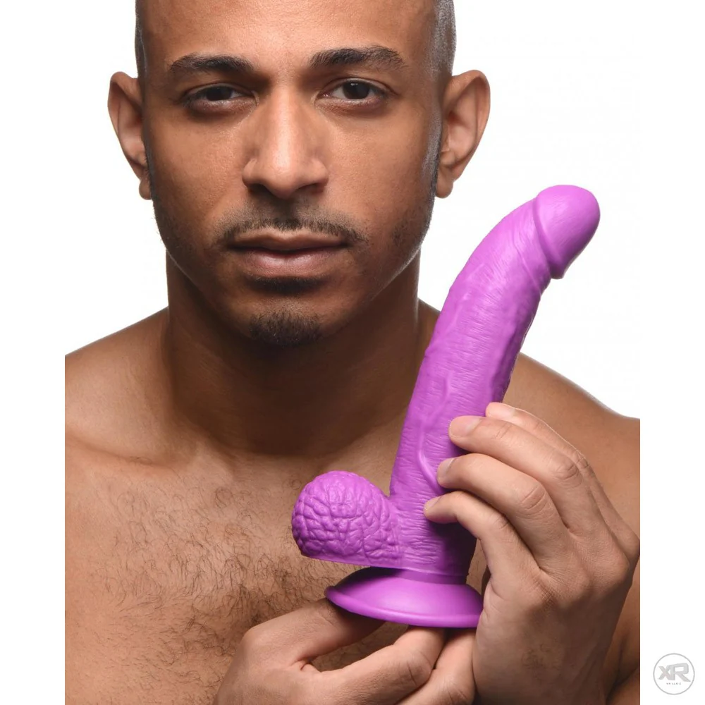 7.5 Inch Dildo with Balls - Image 3