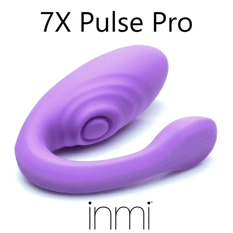 7X Pulse Pro Pulsating and Clit Stimulating Vibrator with Remote Control - Image 2