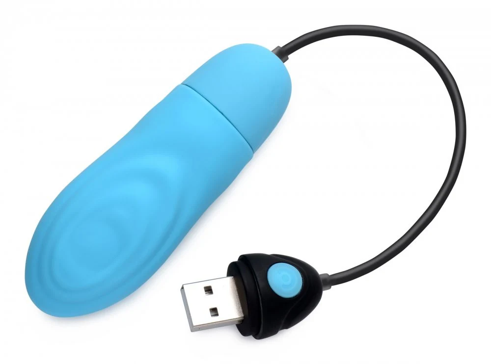 7X Pulsing Rechargeable Silicone Bullet - Image 3