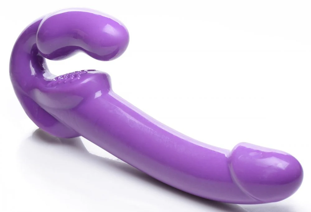 7X Revolver 2 Inch Thick Vibrating Strapless Strap-on - Image 6