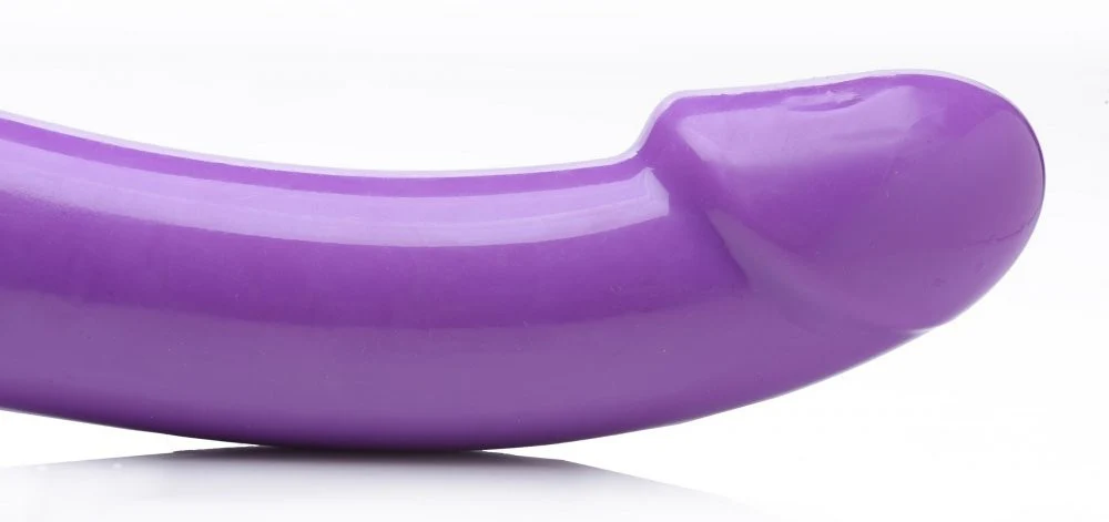 7X Revolver 2 Inch Thick Vibrating Strapless Strap-on - Image 8