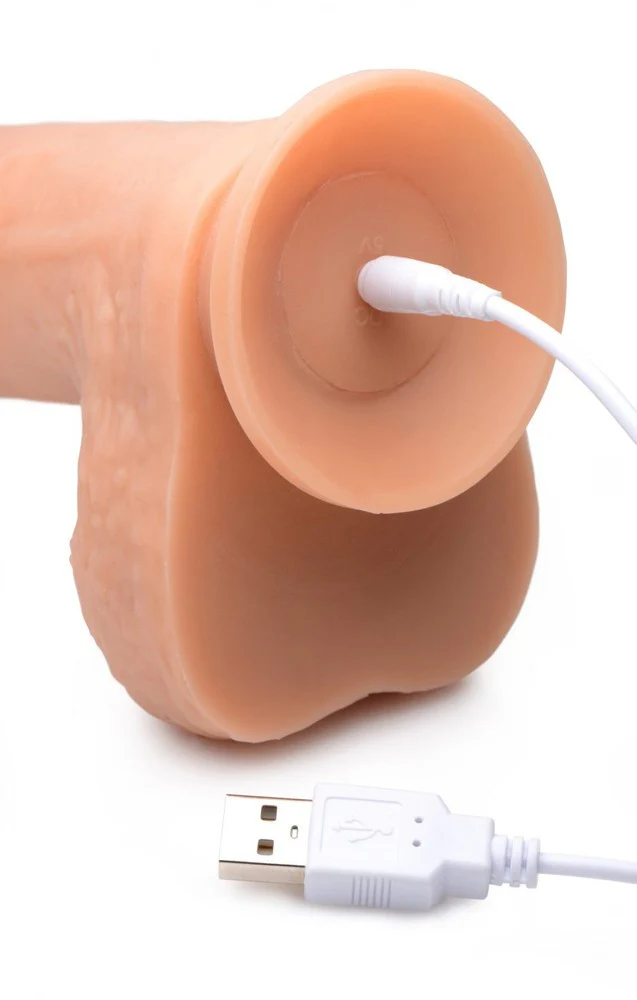 7X Thrusting & Vibrating Realistic Dildo - Image 8