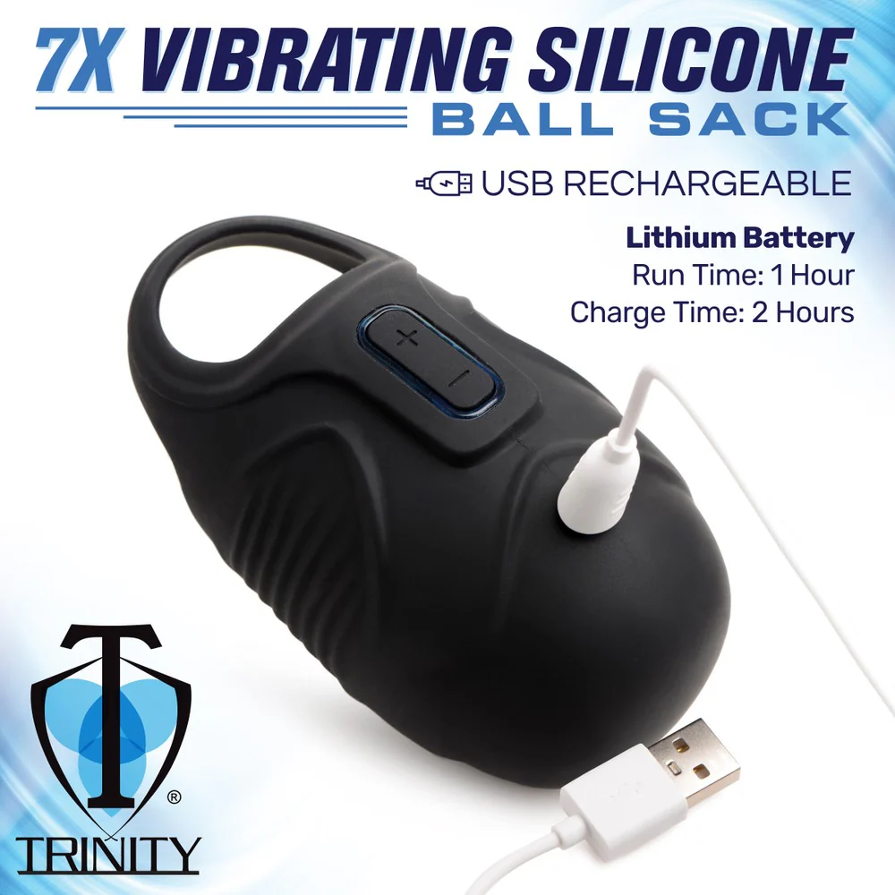 7x Vibrating Silicone Testicle Massager - Image 7