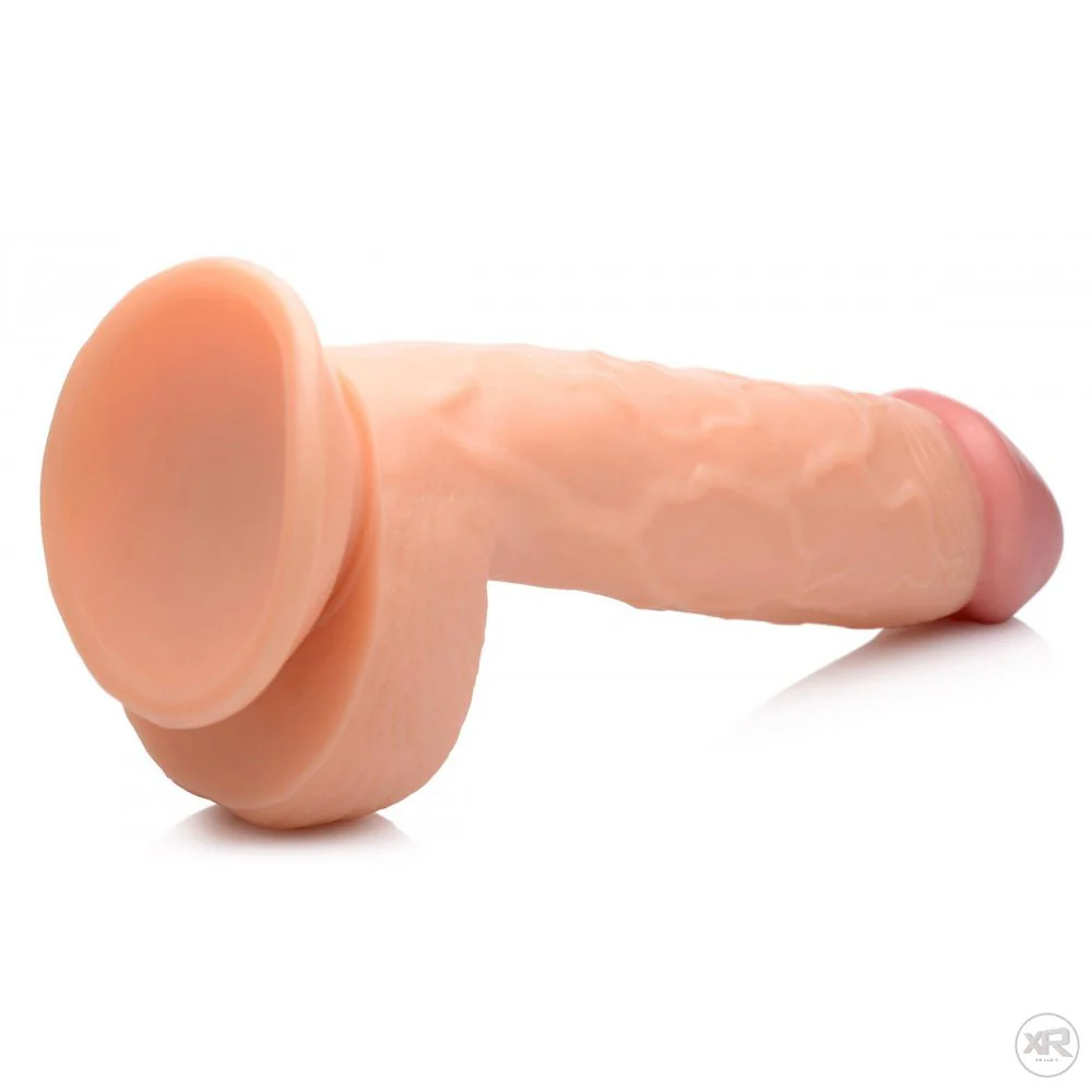 8.25 Inch Dildo with Balls - Image 7