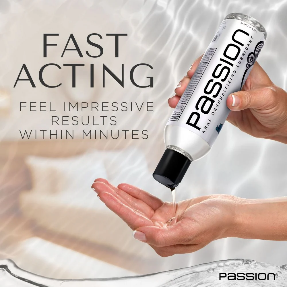 8.25oz Passion Maximum Strength Anal Desensitizing Lube (60% Off) - Image 4