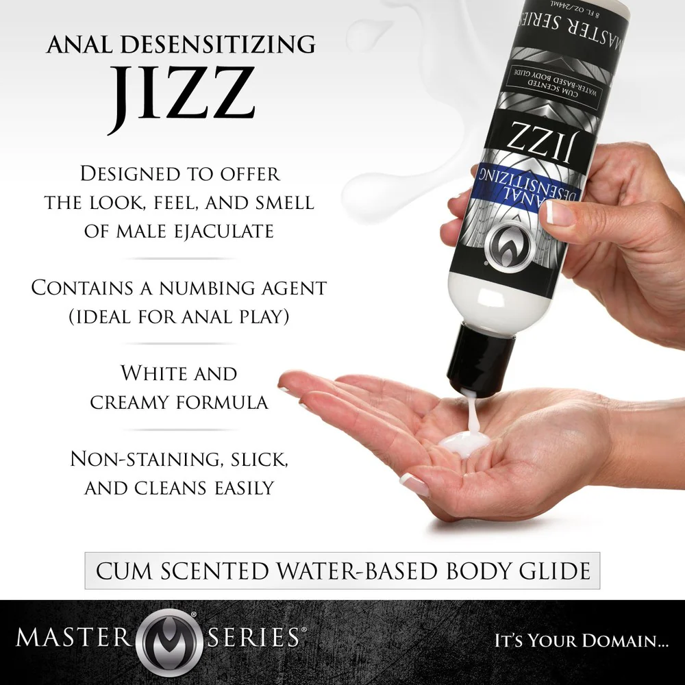 8.5oz Jizz Cum Scented Desensitizing Lube - Image 4