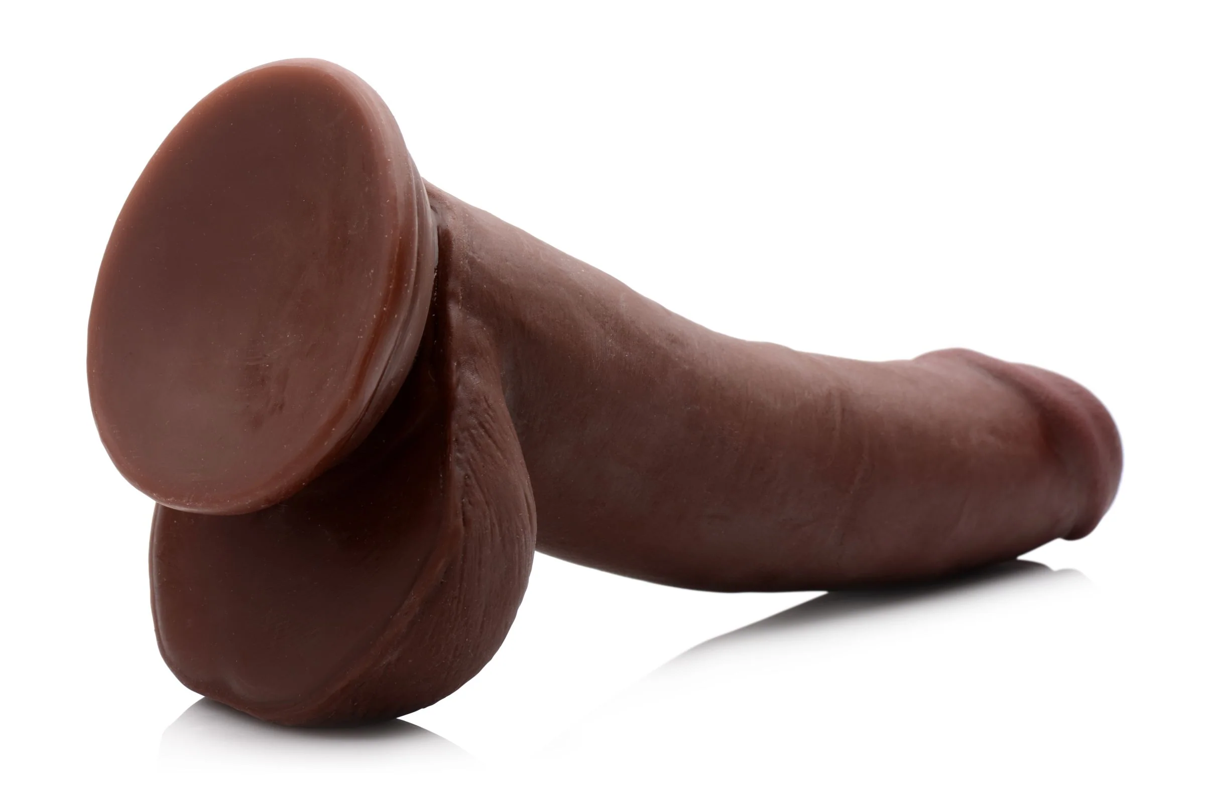 9 Inch Ultra Real Dual Layer Suction Cup Dildo - Image 4