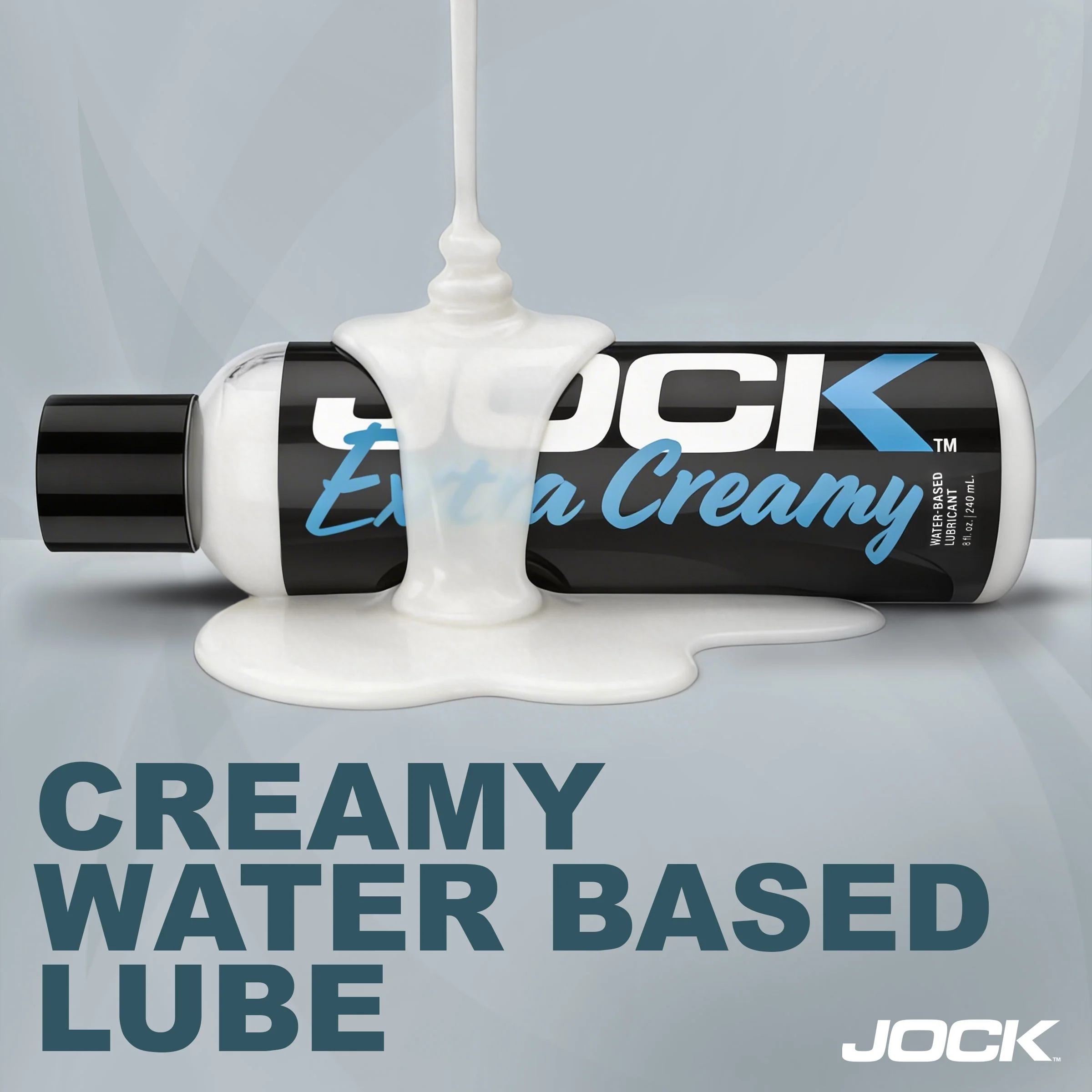 8oz JOCK Extra Creamy Water-Based Lubricant - Image 2