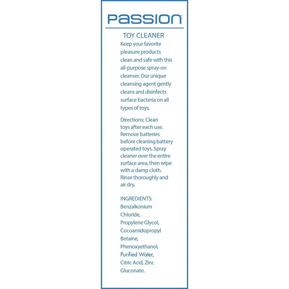 8oz Passion Toy Cleaner - Image 3