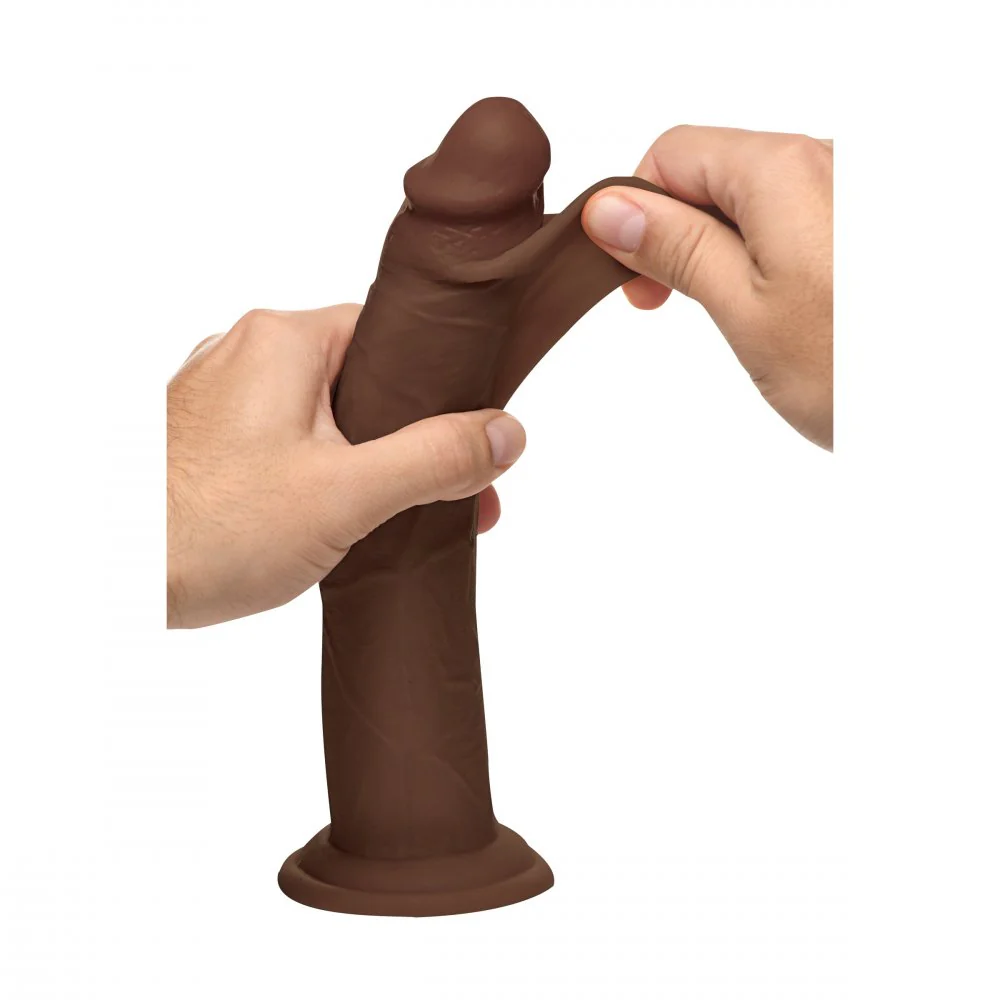 9.5 Inch Real Skin Silicone Dildo - Image 7