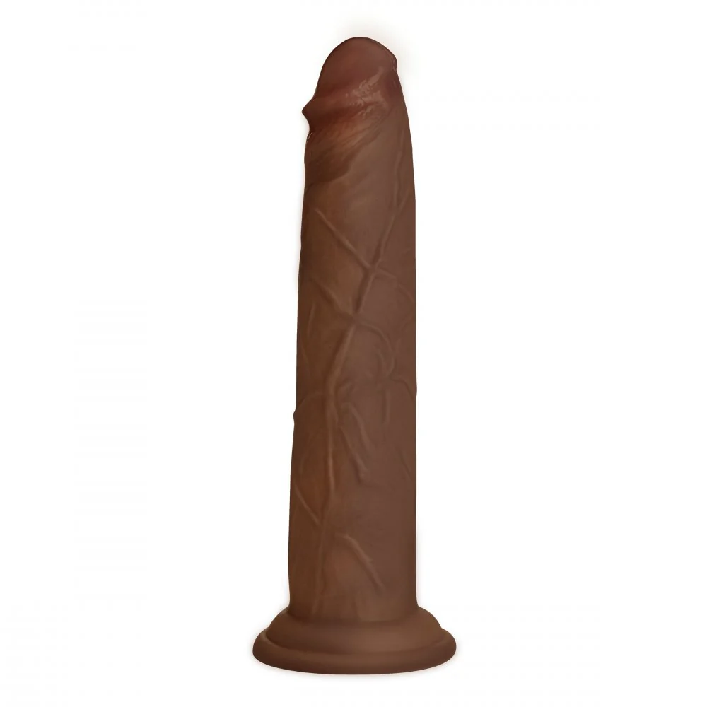 9.5 Inch Real Skin Silicone Dildo - Image 8