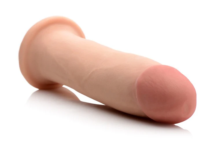 9 Inch Ultra Real Dual Layer Suction Cup Dildo without Balls - Image 3