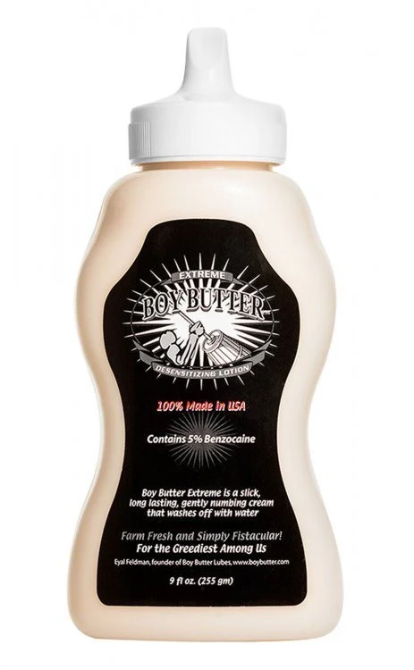 9oz Boy Butter Extreme Desensitizing Lubricant