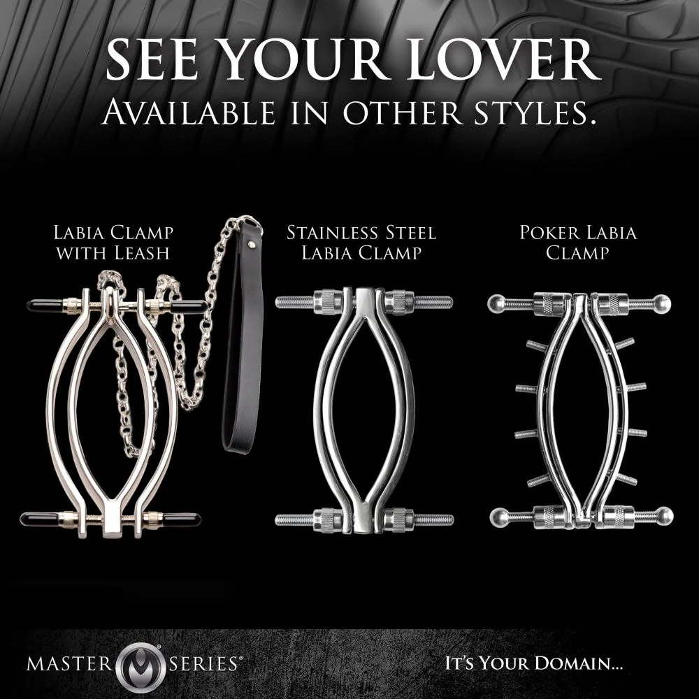 Adjustable Pussy Clamp with Leash - Image 9