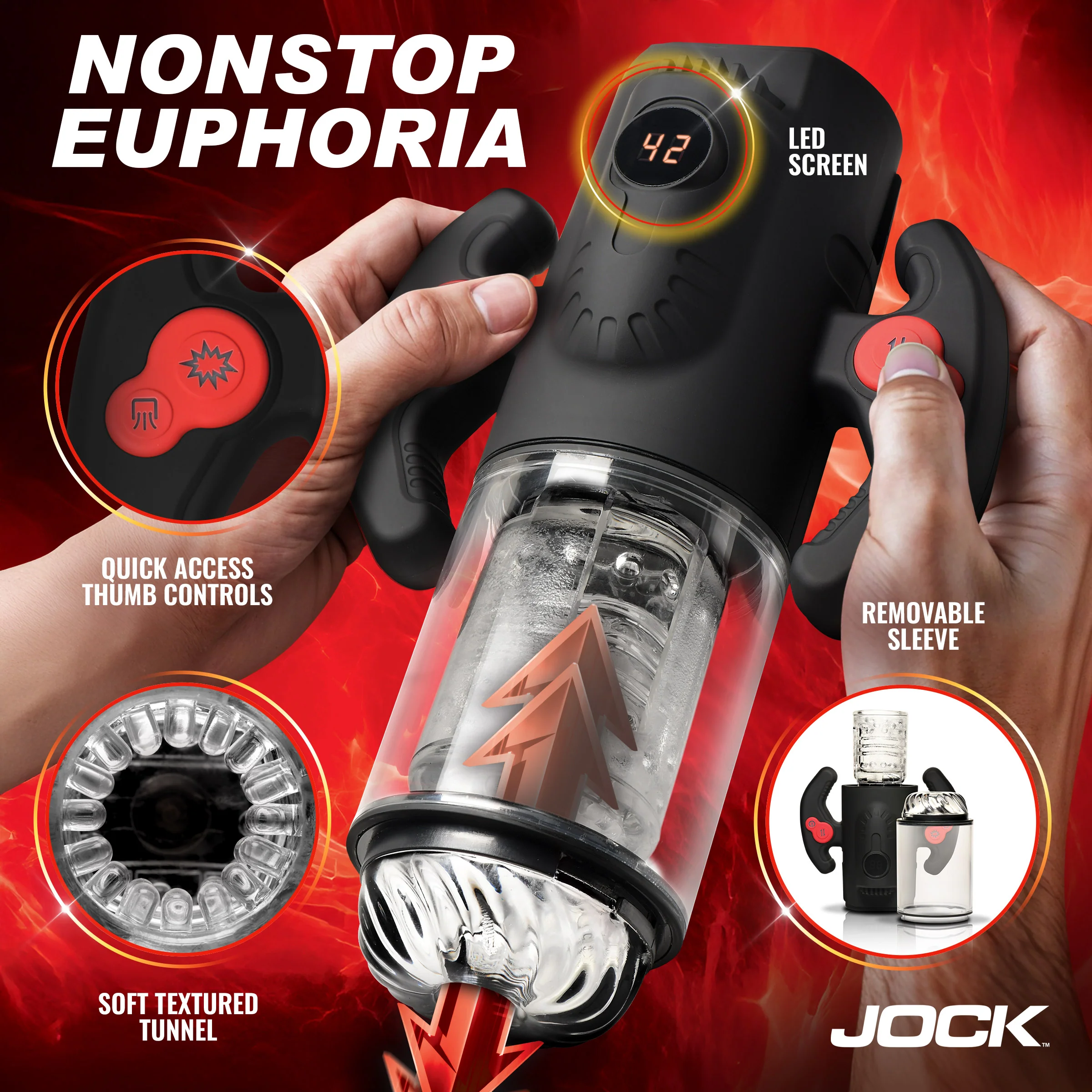 Advanced Turbo Max Spinning, Thrusting, & Sucking Masturbator - Image 4