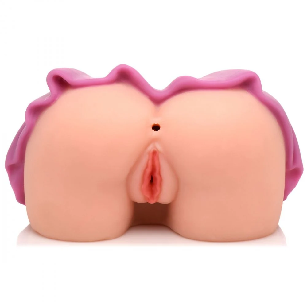 Ariana Mini Skirt Pussy and Ass Masturbator - Image 3