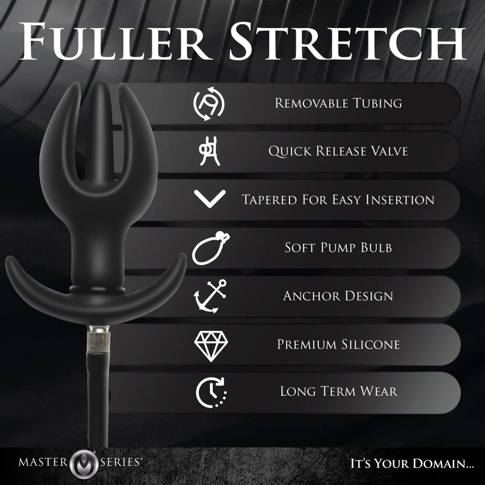 Ass Bound Anchor Inflatable Silicone Anal Plug - Image 5