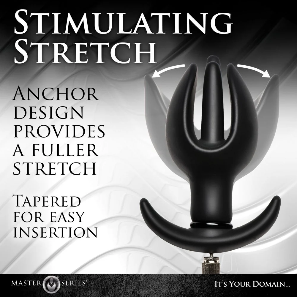Ass Bound Anchor Inflatable Silicone Anal Plug - Image 8