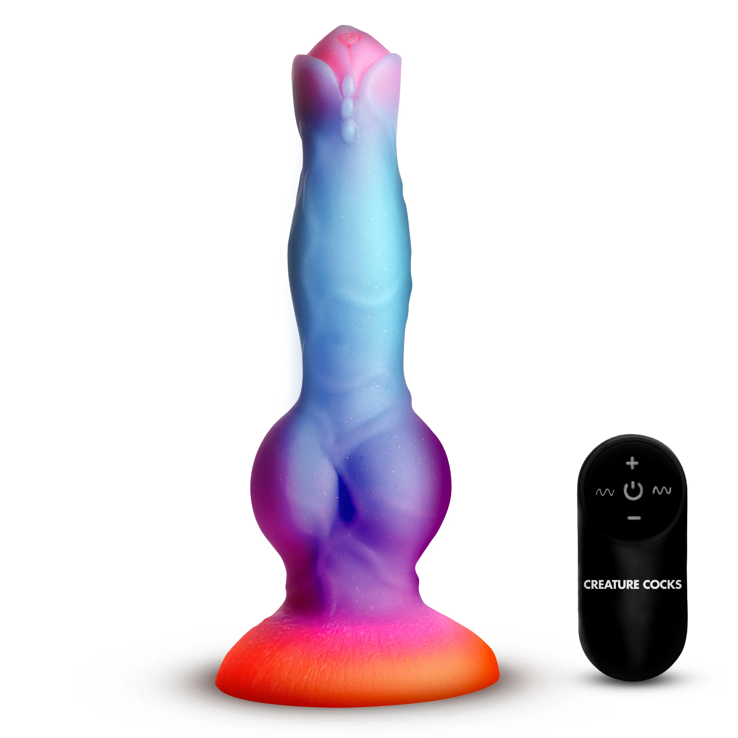 Astro Cock Vibrating Glow-in-the-Dark Silicone Dildo - Image 5